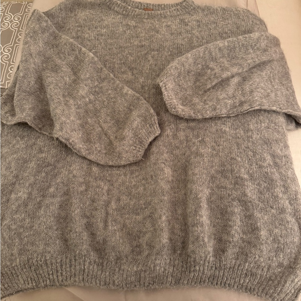 Free People Gray Sweater